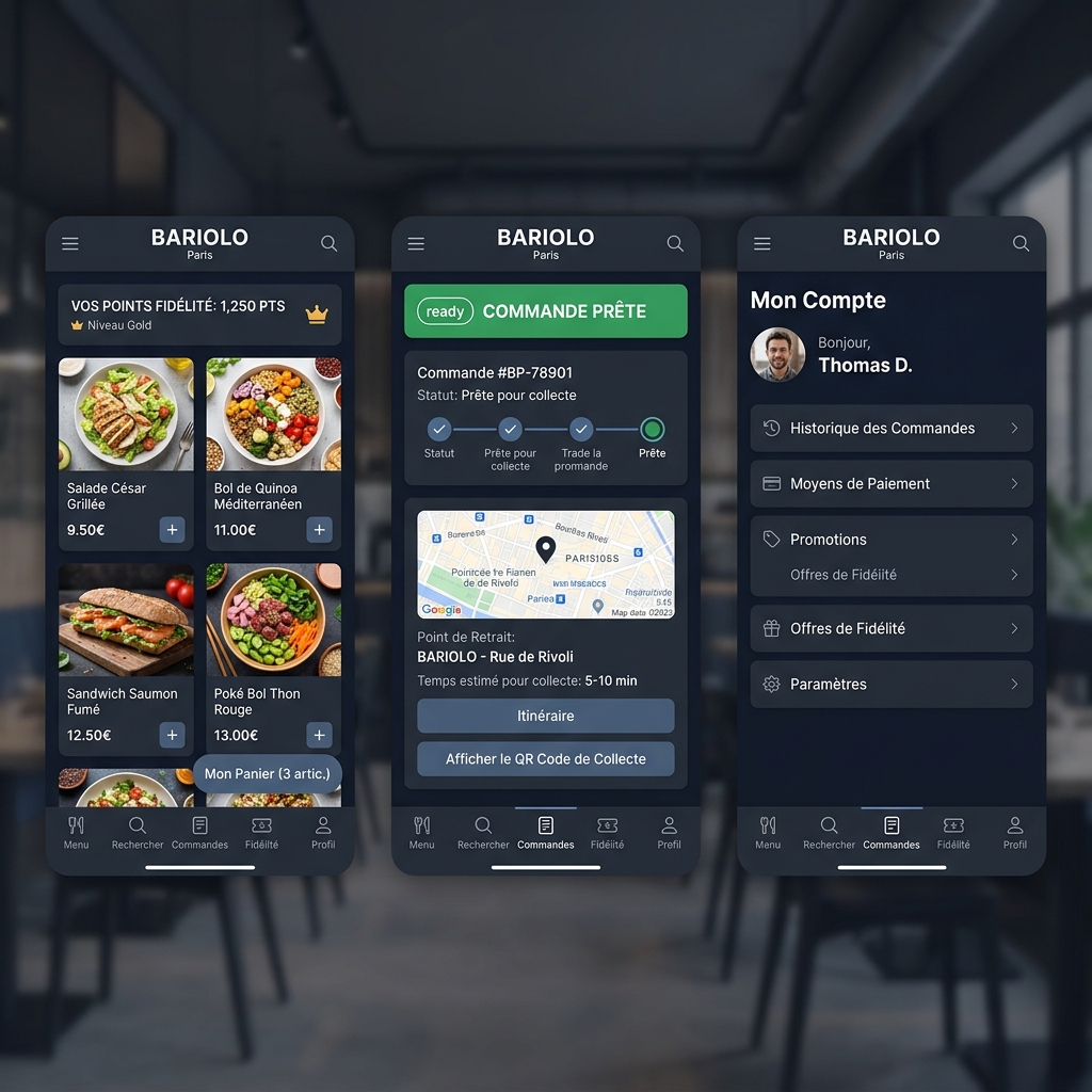 Solution PWA Restauration